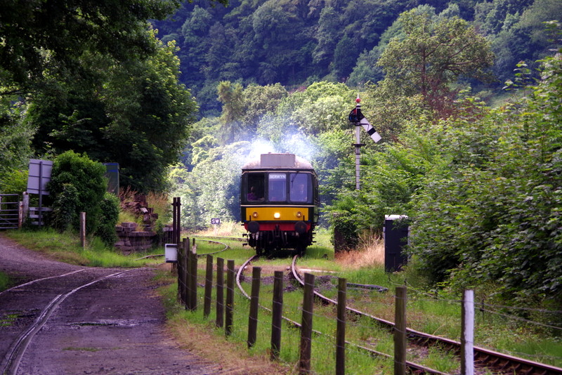 Class 108 on a Llangollen-Berwyn service