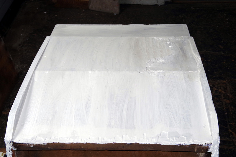 Class 104 Guard's seat (after repair and primer)