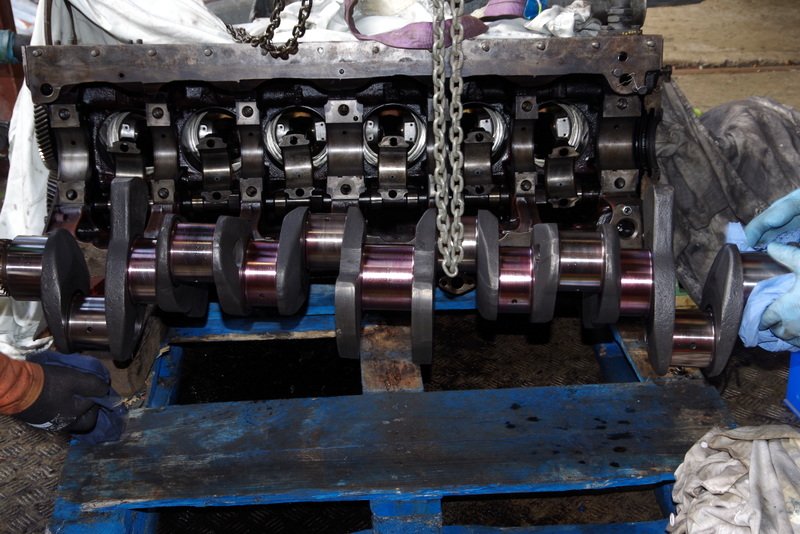 Class 109: Reassembling the no. 1 engine
