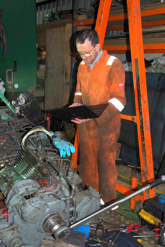 Class 109: Rebuilding the no. 1 engine