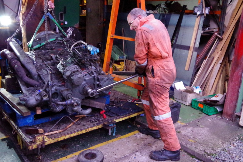 Class 109: Rebuilding the no. 1 engine
