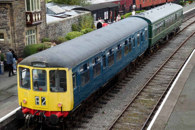 Hybrid class 104/108 at Carrog