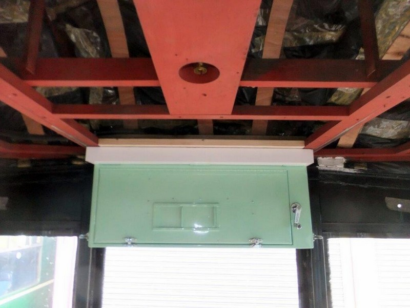 Class 100: Timber used to hold the destination box in place