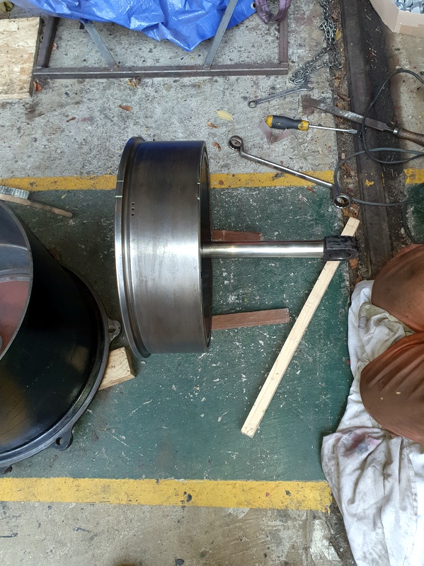 Class 109: Vacuum brake piston and piston rod