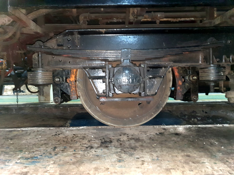 Class 109: Brake blocks after fitting