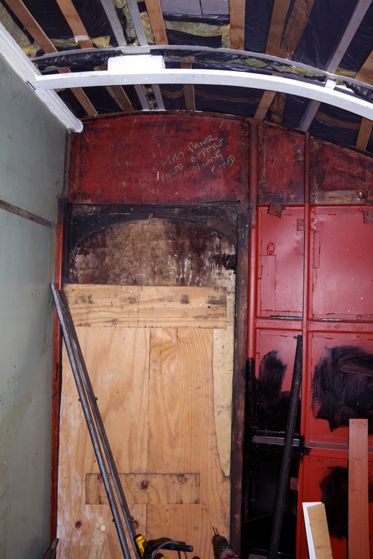 Class 105: Sliding door brackets removed