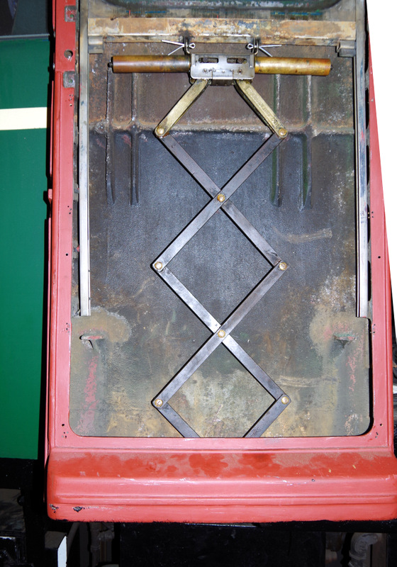 Class 127: Freshly-serviced scissors in a door