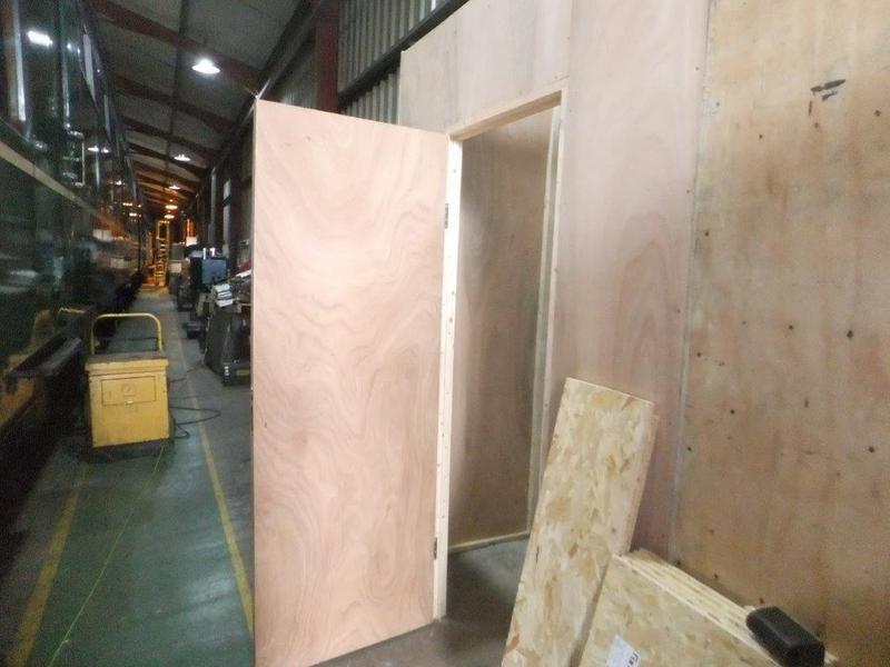 Second tool cupboard under construction