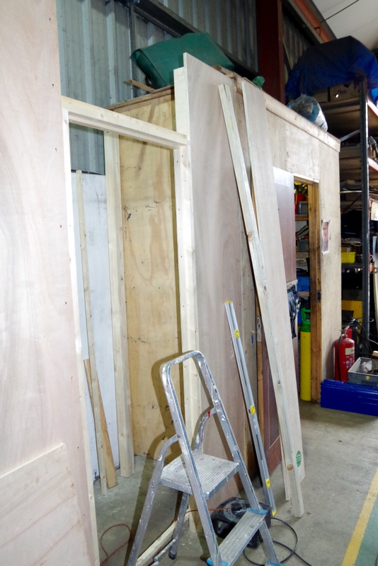 Building a new tool cupboard
