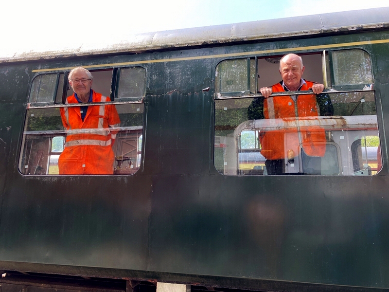 Happy volunteers at Pentrefelin