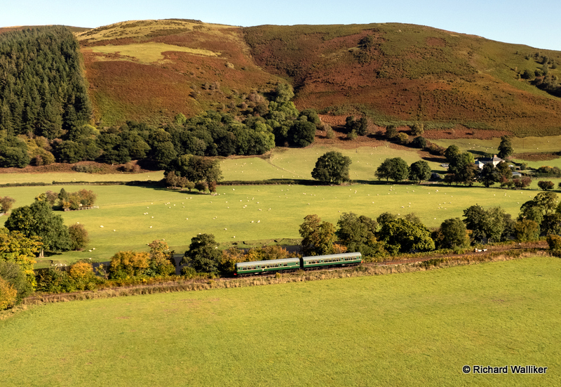 Class 109 in the scenic Dee Valley