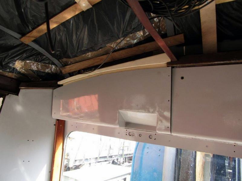 Class 105: New timber above the driver's window