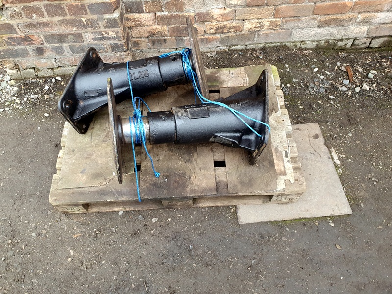 Dead buffers ready to be taken away for repair