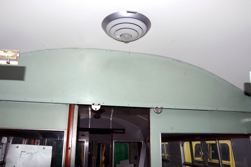 Class 105: A new panel above the entrance to the first class section