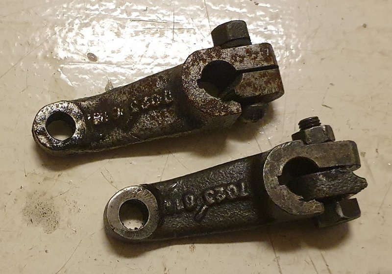 Two stop arms with similar fractures