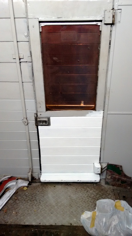 Class 127: Undercoat paint applied in the guard's compartment
