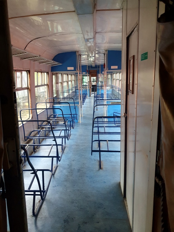 Class 108: Look, no seat covers!