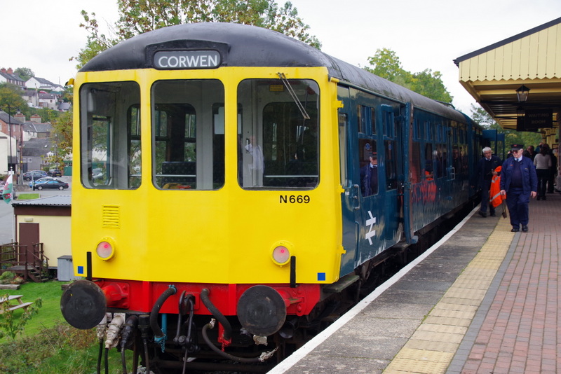 Class 104 at Corwen on 07/10/23