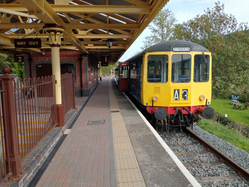 Class 104 at Corwen on 07/10/23