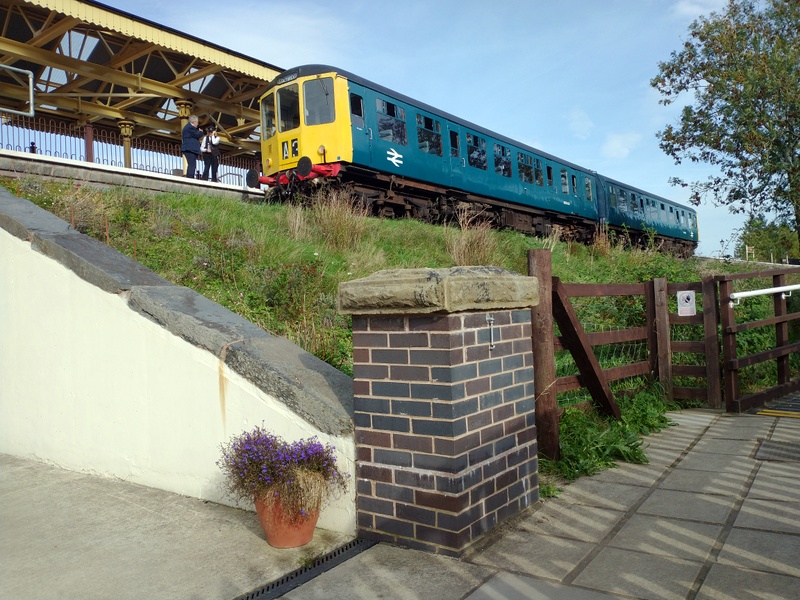Class 104 at Corwen on 07/10/23