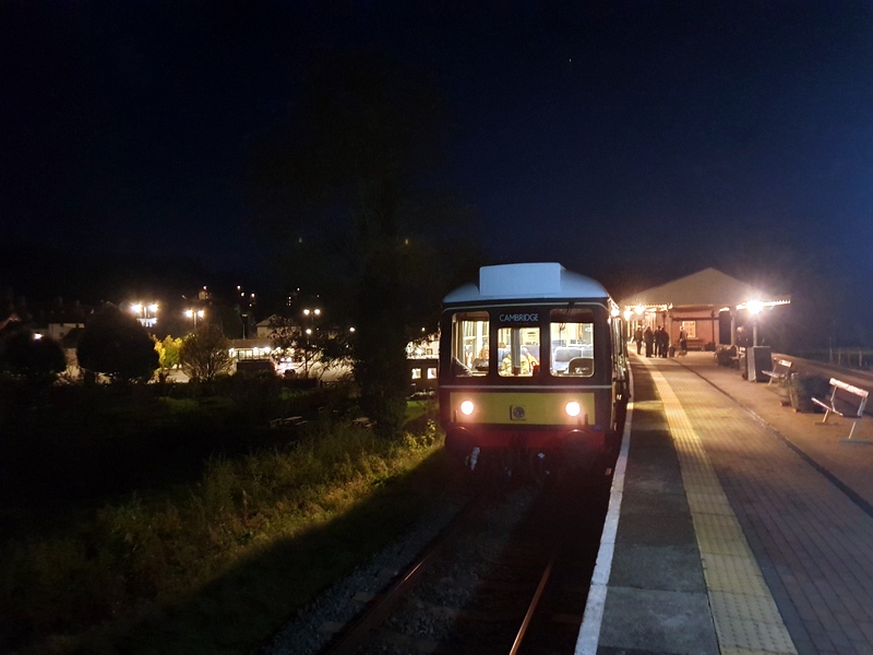4-car class 108 + hybrid class 127/108 at Corwen on 07/10/23