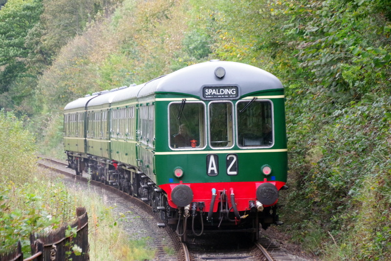 4-car class 108+109 leaving Berwyn on 07/10/23
