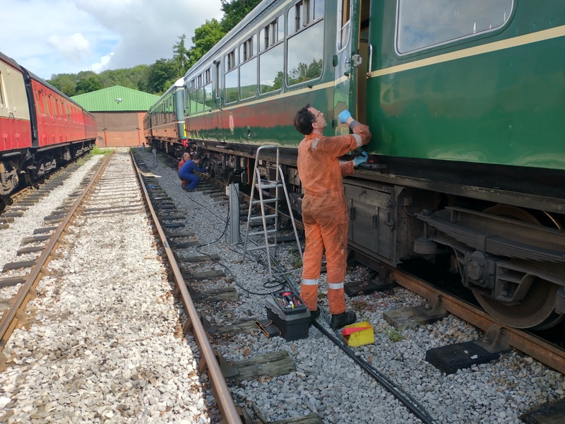 Class 109: Members of the team carrying out an 'A' exam
