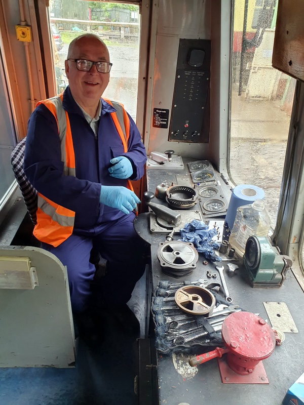 Class 108: Dismantled driver's brake valve