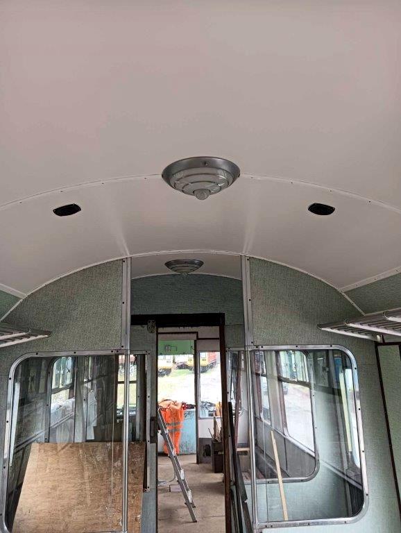 Class 100: Newly-installed speakers for the P.A. system