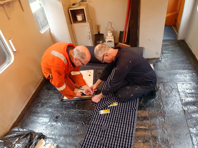 Class 108: Creating a backing for the first class seats that require it
