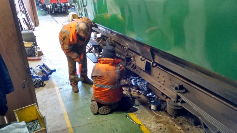 Class 109: Removing brakegear from 56171