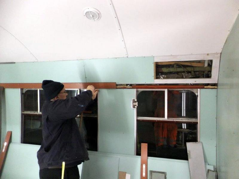 Class 105: Re-securing a cut-down panel and filler strip