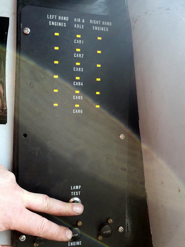 Class 127/108: Replacement engine/air & axle panel working