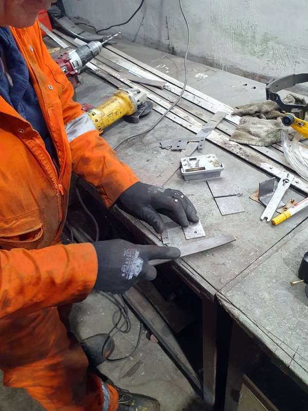 Class 109: Construction of a shim for a door lock