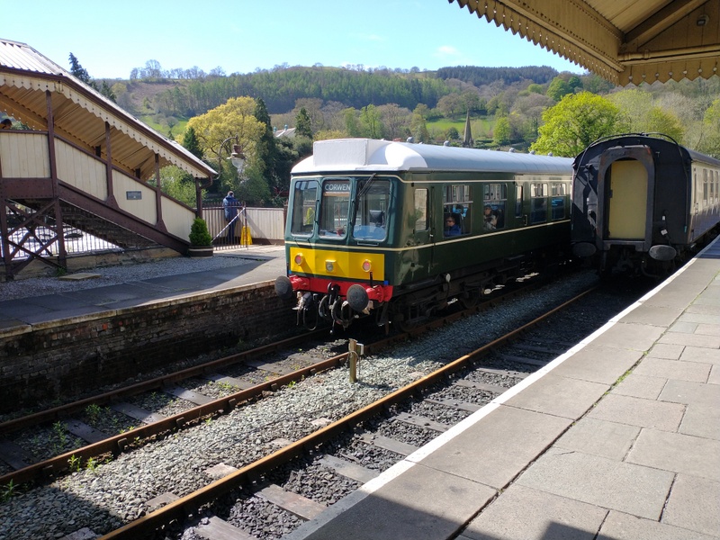 Class 108: At Llangollen Station on 19/04/24