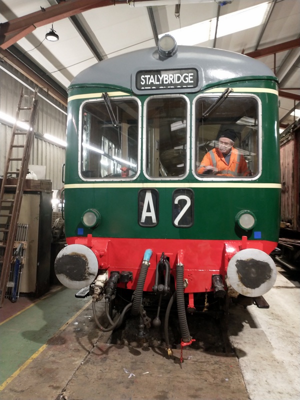Class 109: Installing a new cab desk in 50416