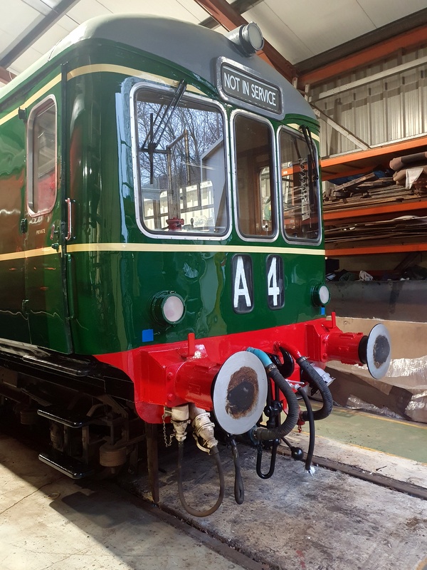 Class 109: Front of 56171 after varnishing