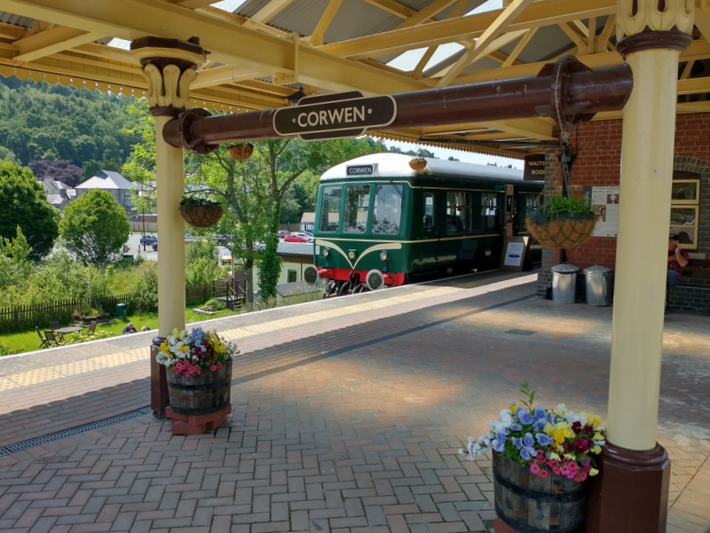 Class 108 trailer car 56223 at Corwen on 10/06/25