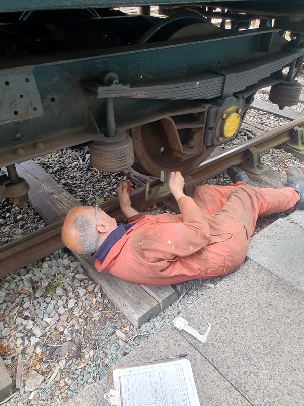 Class 108 56223: Wheelset measurements