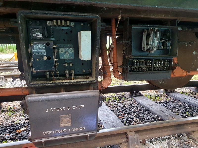 Class 108 56223: Checking electrical equipment