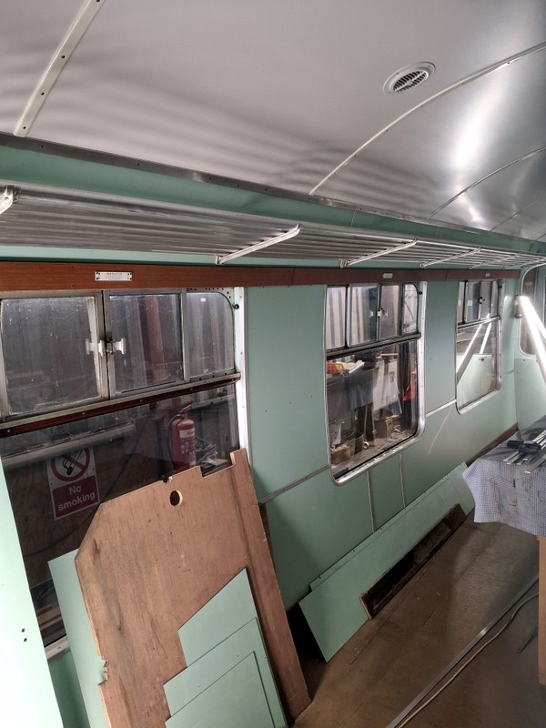 Class 105: 'Problem' luggage rack fitted at last!