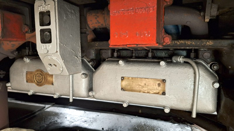 Class 108: Engine after being cleaned and painted