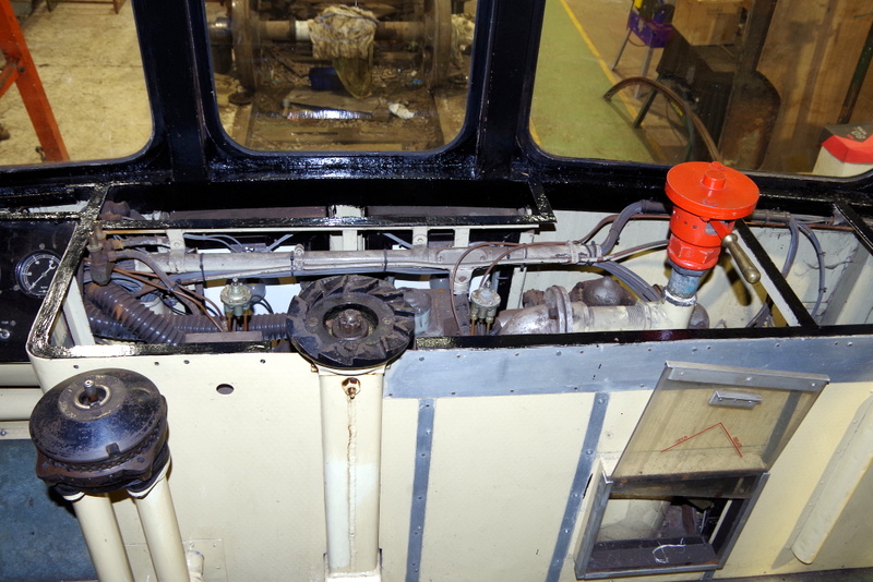 Class 109: Cab of 50416 minus driver's desk