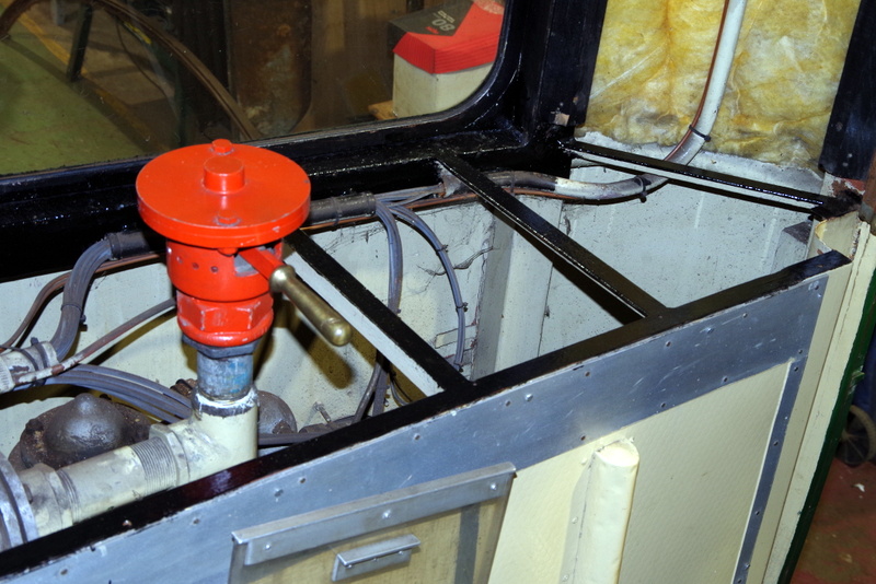 Class 109: Cab of 50416 minus driver's desk