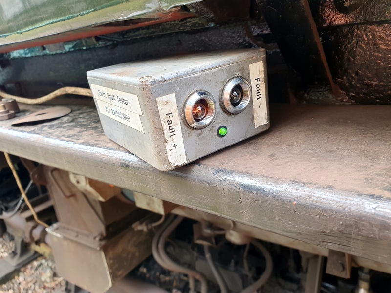 Earth fault test box