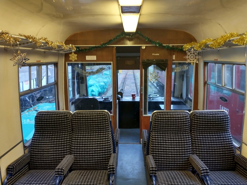 Class 108: Being decorated for Siôn Corn specials