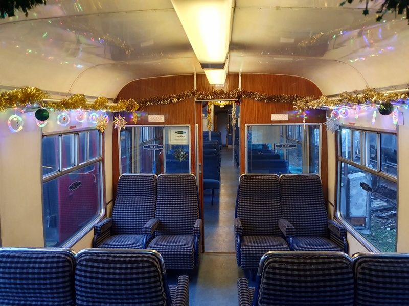 Class 105: Siôn Corn decorations