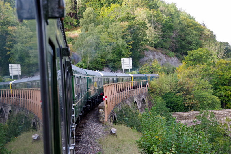 View from the 8-car DMU at Berwyn on 05/10/25