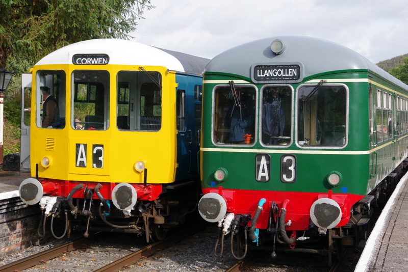 Classes 104 and 109 at Glyndyfrdwy on 05/10/25