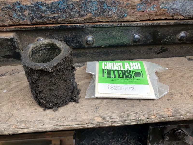 Class 110: Compressor air intake filter